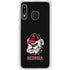 University of Georgia Bulldogs Mascot Galaxy A20 Clear Case